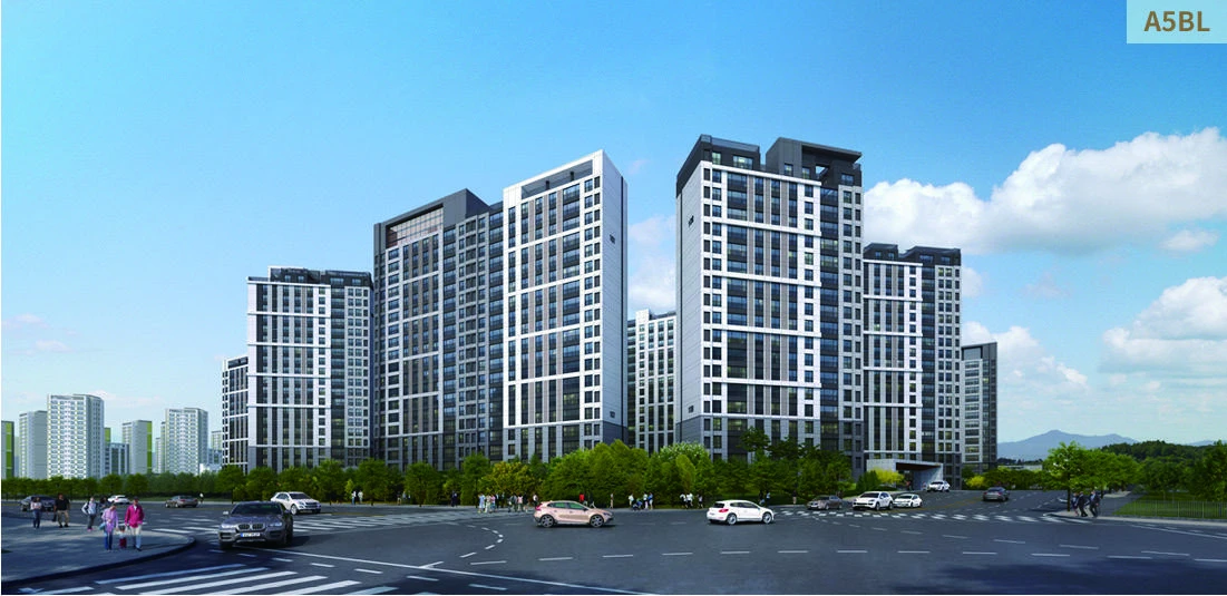 첨단3지구 제일풍경채 A5BL 조감도
